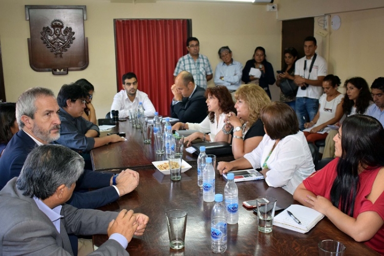 Ediles recibieron a autoridades provinciales y municipales para tratar temas referidos a la violencia de g&eacute;nero y diversidad