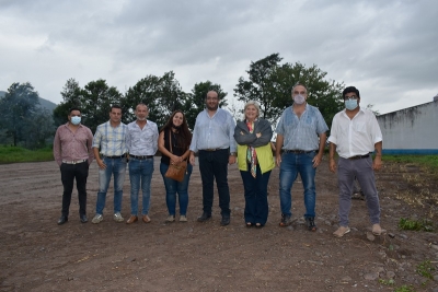 Inici&oacute; la obra de dos playones multideportivos en la ciudad de Palpal&aacute;