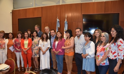 La Comisi&oacute;n de Derechos Humanos recibi&oacute; a la ministra de Desarrollo Humano y a referentes de UNICEF Argentina