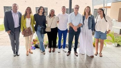Autoridades educativas y la Asociaci&oacute;n Conciencia recorrieron el Centro de Verano Crecer de Monterrico