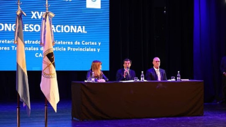 Inici&oacute; el 17&ordm; Congreso Nacional de Secretarios Letrados y Relaciones de Cortes y Superiores Tribunales de Justicia Provinciales y CABA