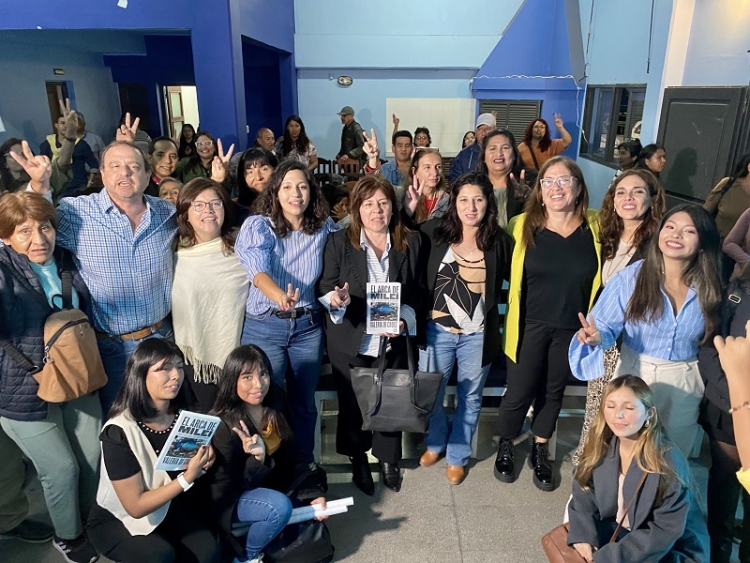 Di Croce present&oacute; el libro &ldquo;El Arca de Milei&rdquo; junto a Leila Chaher y Guillermo Snopek en el PJ de Jujuy