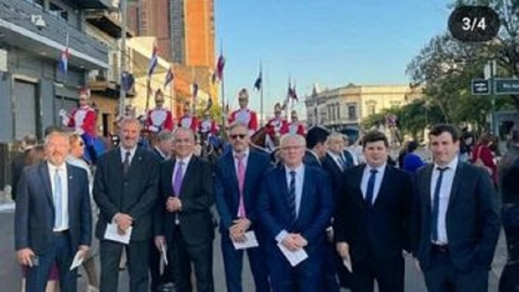 Presencia juje&ntilde;a en la toma de mando del presidente Santiago Pe&ntilde;a Palacio en Paraguay