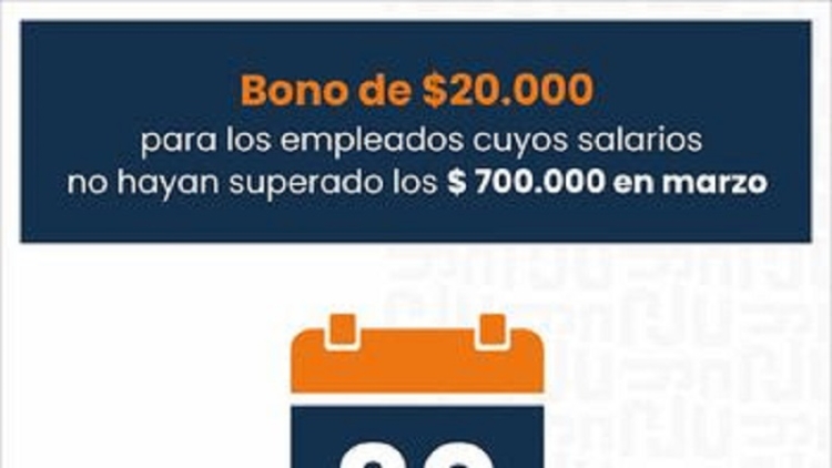 El martes cobrar&aacute;n el bono los agentes estatales