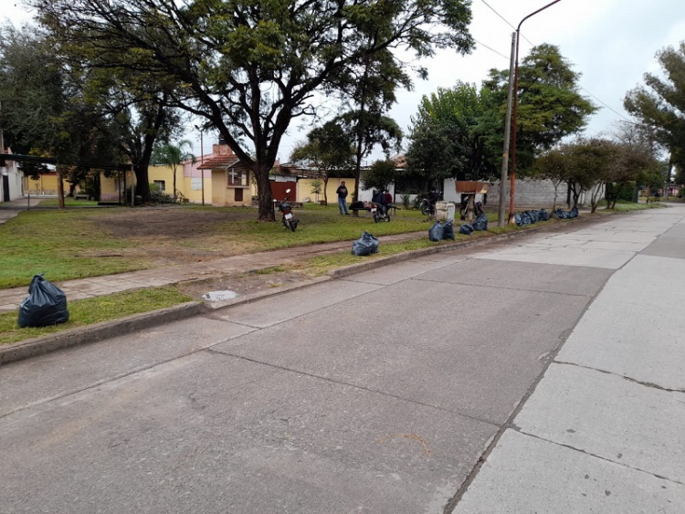 Intensas labores por los barrios para el embellecimiento y la seguridad de los vecinos