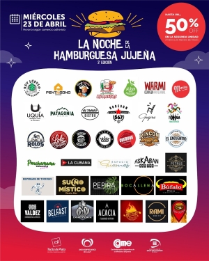 Llega La Noche de la Hamburguesa Juje&ntilde;a (3&deg; Edici&oacute;n)