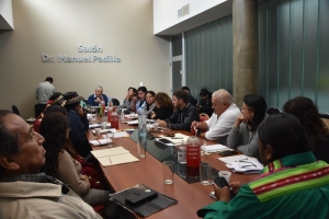 Comisión de Pueblos Indígenas recibió a representantes de comunidades