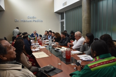 Comisi&oacute;n de Pueblos Ind&iacute;genas recibi&oacute; a representantes de comunidades