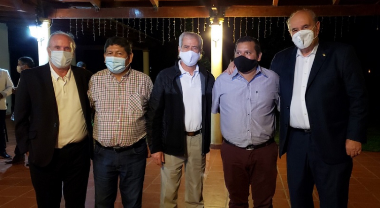 Rub&eacute;n Rivarola se reuni&oacute; con Pedro Pascuttini Presidente de la C&aacute;mara del Tabaco