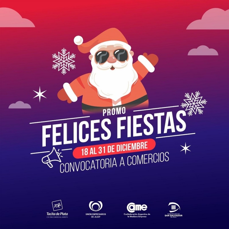 Promo &ldquo;felices fiestas&rdquo; 2024 con sorteos de &oacute;rdenes de compra por $50.000