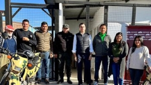 Pampa Blanca cuenta con un destacamento de seguridad rural