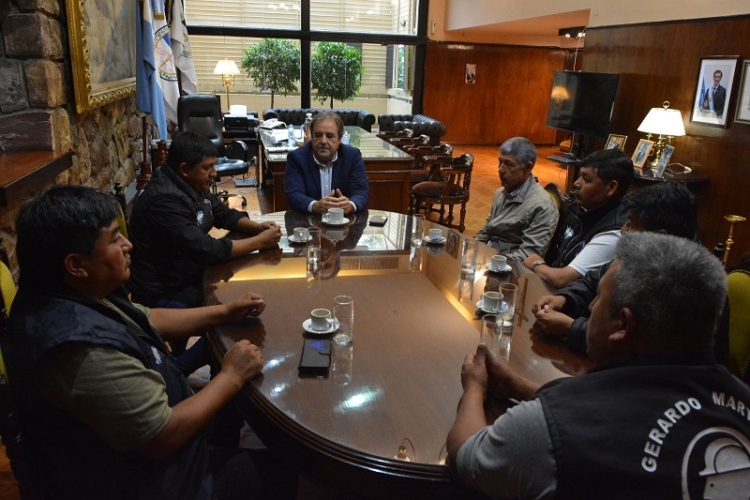 Bernis analiz&oacute; con la UOCRA los avances del plan maestro en Jujuy