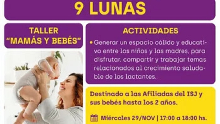 Programa MaterNOA: El ISJ y un acompa&ntilde;amiento integral a mam&aacute;s y embarazadas