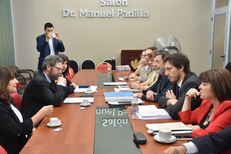 En plenario de Comisiones recibieron a referentes de Colegio de Magistrados y del Departamento de Mediaci&oacute;n Judicial de la provincia