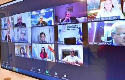 Haquim particip&oacute; de una videoconferencia con "Wado" de Pedro