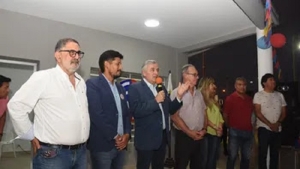 Morales inaugur&oacute; vestuarios y sanitarios del Club Comercio de Alto Comedero