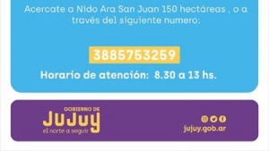 Operativo de Unidad de Gesti&oacute;n Jujuy en Alto Comedero