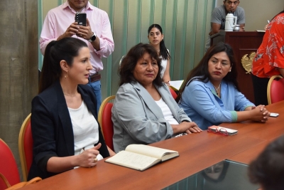 Diputados se entrevistaron con la Secretaria de Derechos Humanos de la Provincia