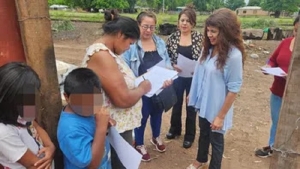 Asistencia a familias de Yuto afectadas por el temporal