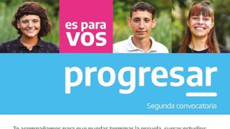 2&deg; convocatoria de becas Progresar: del 14 de julio al 31 de agosto de 2023