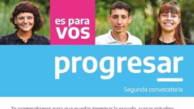 2&deg; convocatoria de becas Progresar: del 14 de julio al 31 de agosto de 2023