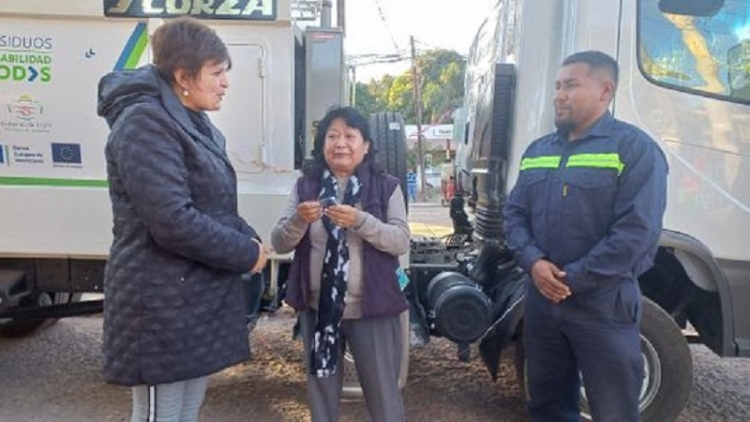 El Gobierno de Jujuy entreg&oacute; un nuevo cami&oacute;n recolector a Calilegua