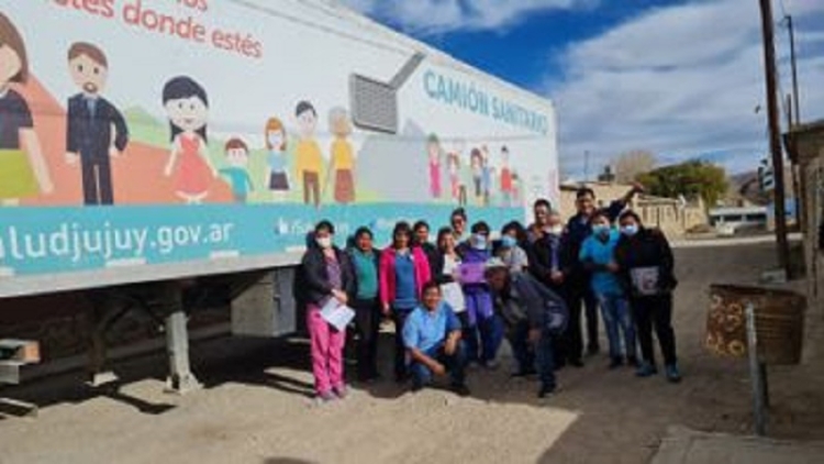 El M&oacute;vil Sanitario avanza con su recorrido por la provincia