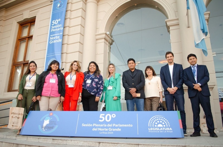 En La Rioja diputados y diputadas de Jujuy participan de la 50&ordm; Sesi&oacute;n Plenaria del Parlamento del Norte Grande