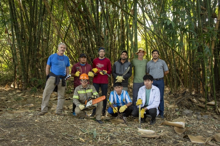 La Escuela de Oficios de Ledesma pionera en la carpinter&iacute;a de bamb&uacute;