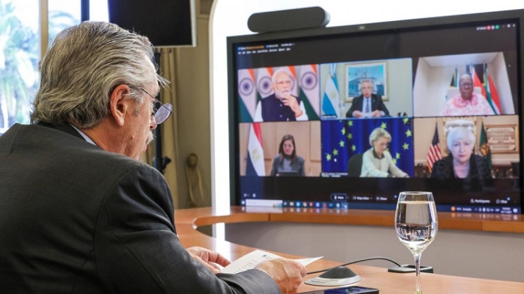 Fern&aacute;ndez celebr&oacute; los avances entre Israel y Hamas por la liberaci&oacute;n de rehenes