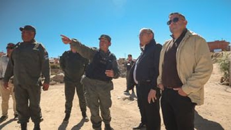 El Ministerio de Seguridad y Gendarmer&iacute;a Nacional refuerzan seguridad en l&iacute;mites internacionales de Jujuy