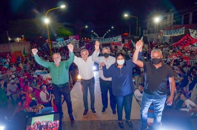 Cambia Jujuy tuvo su gran cierre de campa&ntilde;a en Libertador