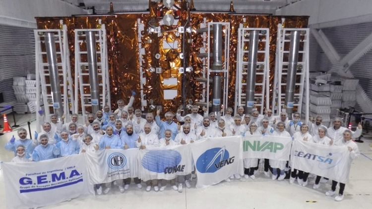 Retomaron las pruebas para poner en &oacute;rbita el sat&eacute;lite SAOCOM 1B a fines de agosto