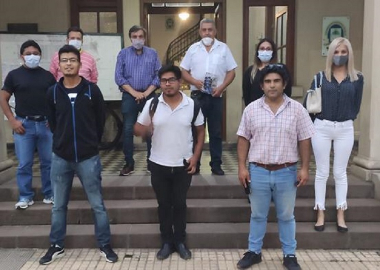 T&eacute;cnicos firman convenio con la UNJu