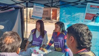 ISJ: El operativo sanitario "De Puerta a Puerta" llega a las 17 Hect&aacute;reas de Alto Comedero