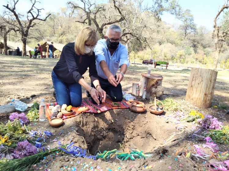 San Pedro: Se realiz&oacute; la ceremonia de ofrenda a la pachamama