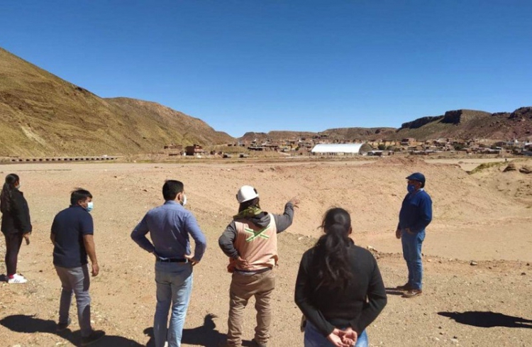 Susques: reactivaci&oacute;n de obras de Planta de saneamiento