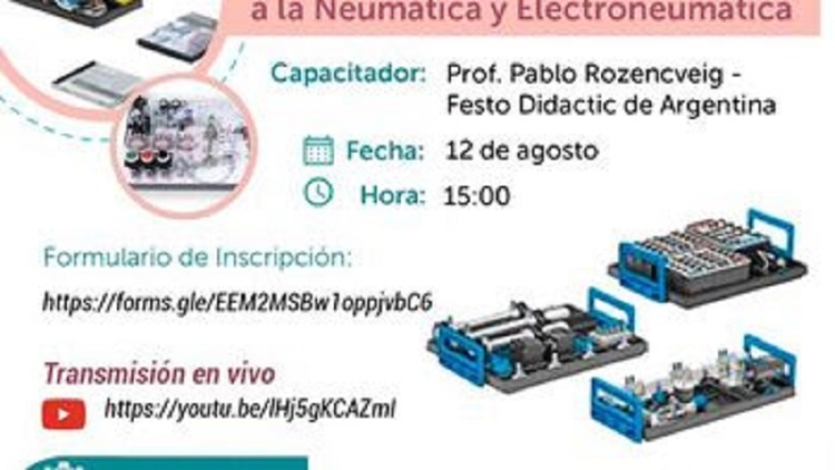 Educaci&oacute;n T&eacute;cnico Profesional: capacitaci&oacute;n virtual en neum&aacute;tica y electroneum&aacute;tica