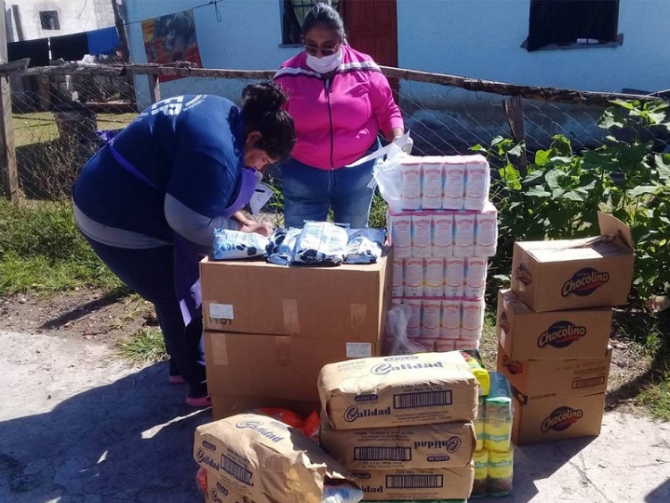 Desarrollo Humano distribuy&oacute; mercader&iacute;a para CAF de Capital, Perico y Monterrico