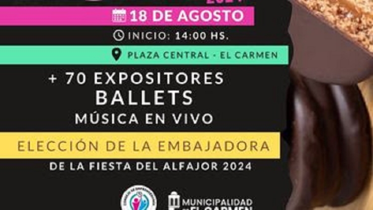 Fiesta Provincial del Alfajor en El Carmen