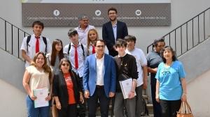 Concejales recibieron propuestas legislativas de los alumnos del IPSEL