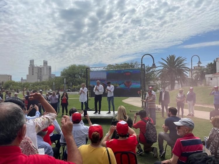 "El cambio llegar&aacute; a Santiago del Estero"