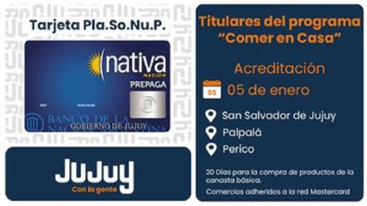 Acreditaci&oacute;n de la Tarjeta PLASONUP