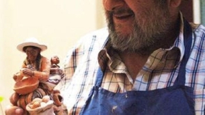 Homenaje p&oacute;stumo al artesano Mendoza