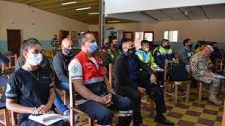 Ultiman detalles de seguridad y prevenci&oacute;n por la peregrinaci&oacute;n a Punta Corral