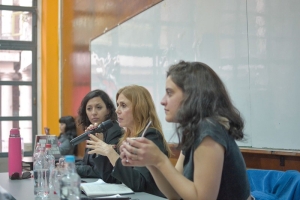 Irina Hauser, Luc&iacute;a C&aacute;mpora y Leila Chaher presentaron en Jujuy el libro &ldquo;Muerta o Presa&rdquo;