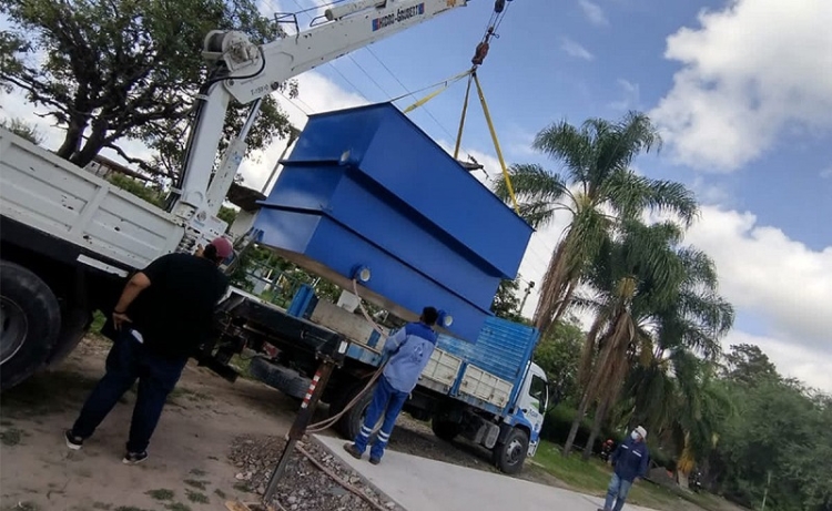 A punto de concluirse la ampliaci&oacute;n de una nueva planta potabilizadora en Perico