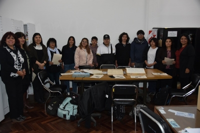 Alumnos del Colegio Cristo Rey visitaron el Archivo Hist&oacute;rico de la Legislatura de Jujuy