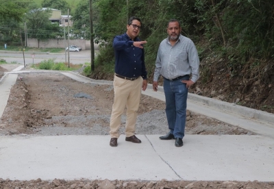 Finalizaron obras de cordón cuenta y badenes que conecta el barrio la merced con la ruta provincial n° 1