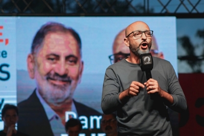 Con la presencia de &ldquo;Chuli&rdquo; Jorge y Carlos Sadir, el Frente Jujuy crece cerr&oacute; su campa&ntilde;a electoral en la capital